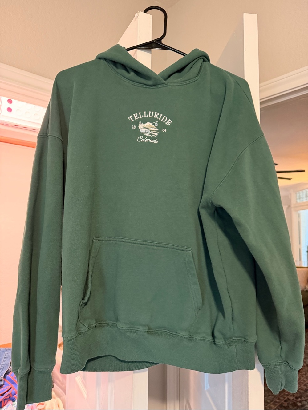 Hollister green Colorado Hoodie